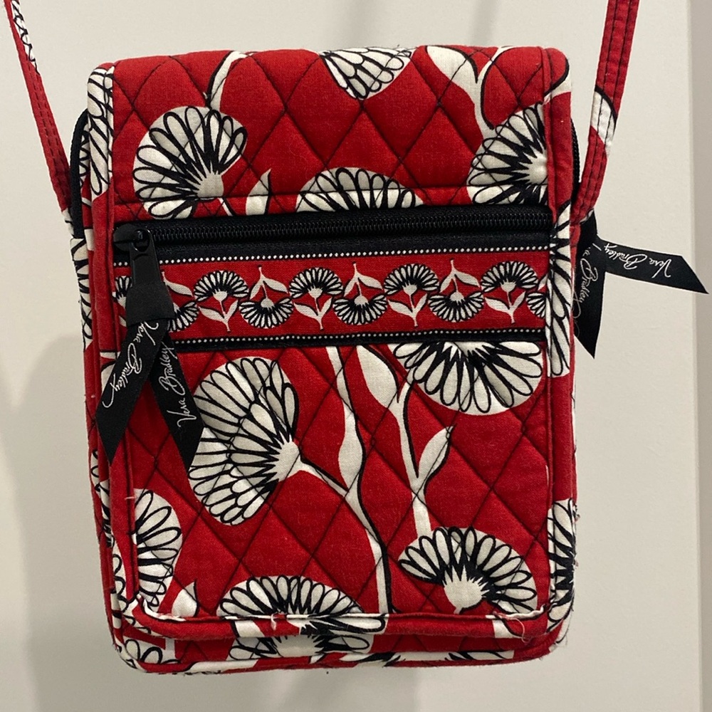 NWOT Vera Bradley Deco Daisy Mini Hipster Purse Handbag
